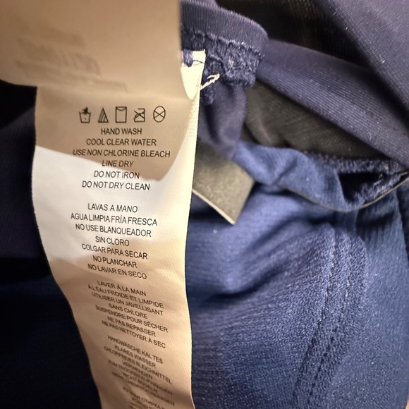 Lauren Ralph Lauren Beach Club Solid Underwire Tankini Top, Navy, Size 8, NWT - Picture 12 of 12